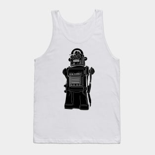 The Dark Bald Robot Tank Top